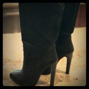 All Saints “Hero” Black Leather 5” Boots